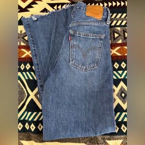 Levi’s ribcage wide leg Jean